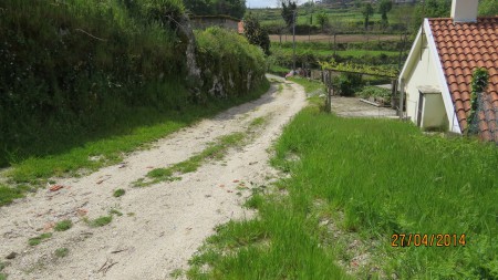 Rua das Pereirinhas (antes do início das obras) - Seidões